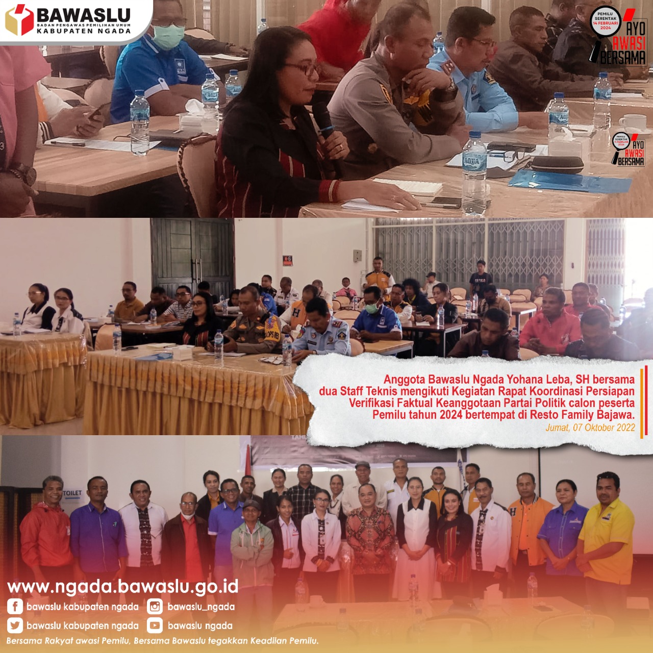 Rakor Persiapan Verifikasi Faktual