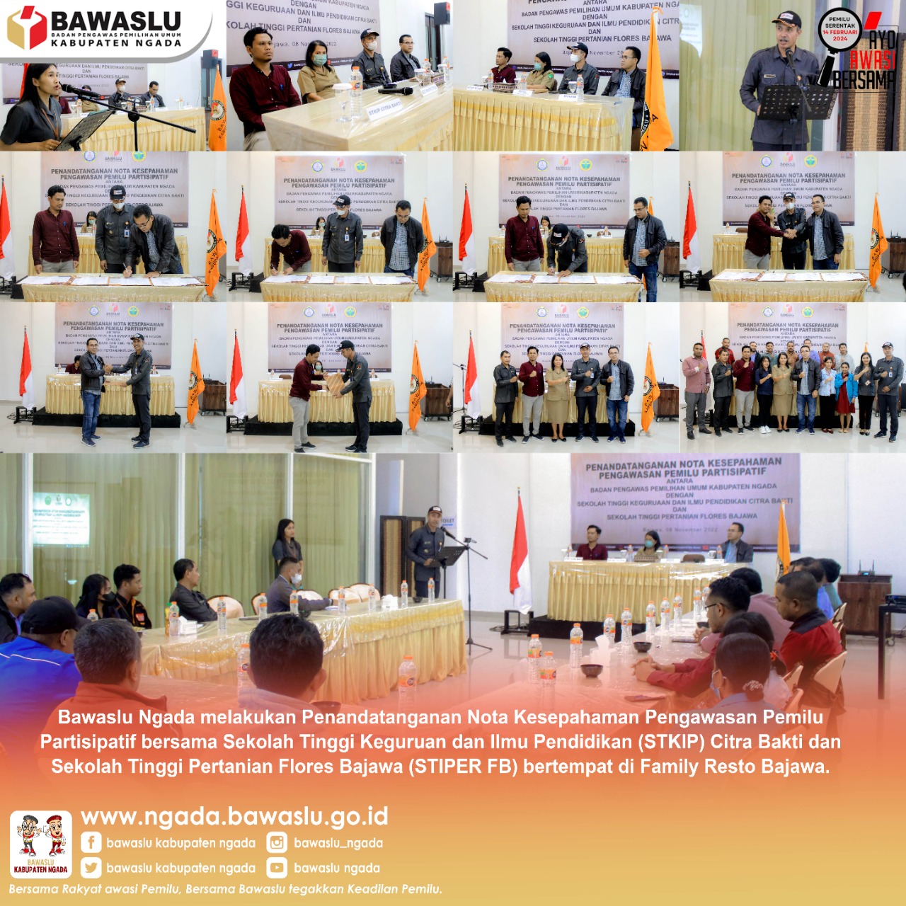 Penandatanganan MoU Bersama STIPER FB dan STKIP CITRA BAKTI