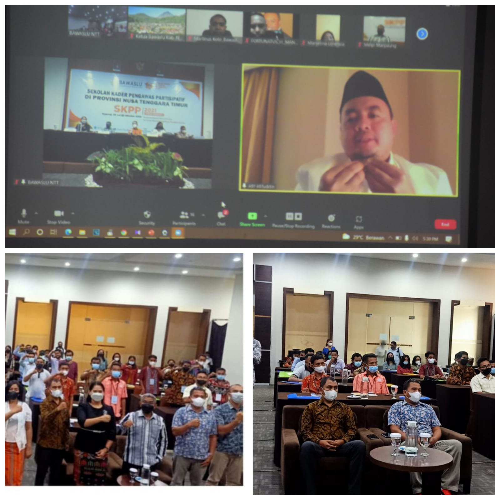 Pembukaan Kegiatan SKPP Tingkat Menengah