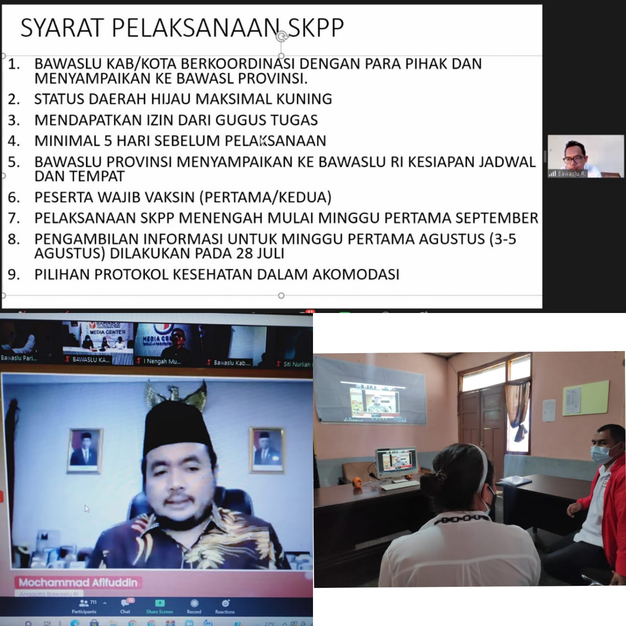 Bawaslu Ngada Ikuti Rakor SKPP Dasar 