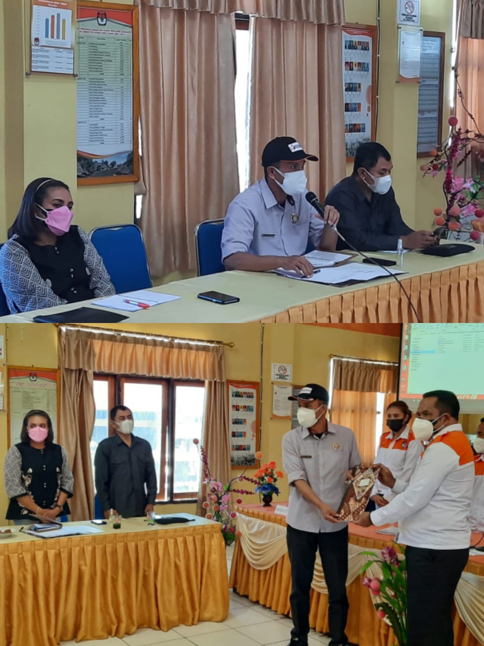 Bawaslu Ngada Menghadiri Rapat Koordinasi Pemutakhiran Data Pemilih Berkelanjutan