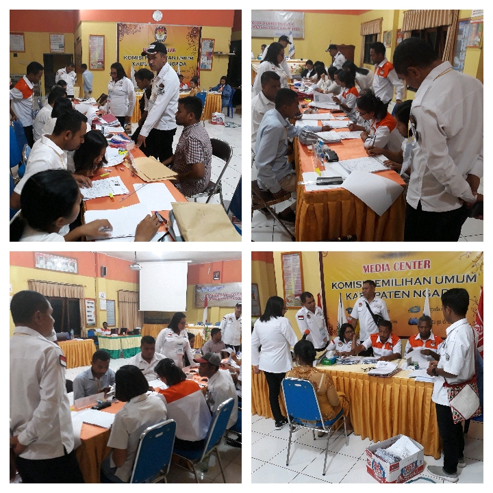 Bawaslu Ngada Awasi Penyerahan Syarat Dukungan Bakal Pasangan Calon Perseorangan Pilkada Kabupaten Ngada Tahun 2020