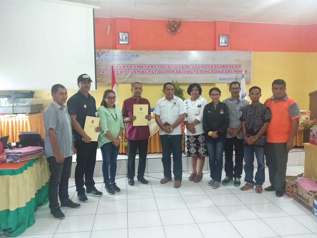 SYARAT DUKUNGAN PERSEORANGAN PAKET DOA DINYATAKAN LENGKAP DAN DITERIMA