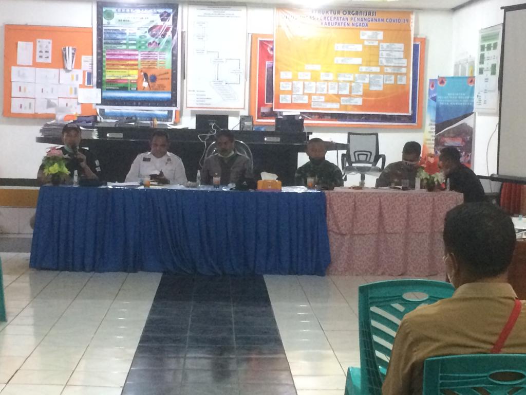 KETUA BAWASLU NGADA IKUTI RAKOR BERSAMA BUPATI DAN  PIMPINAN PERANGKAT DAERAH 