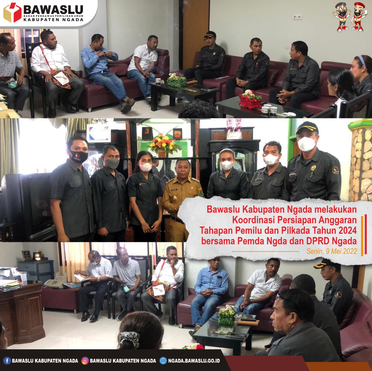Koordinasi Bersama Pemda dan DPRD Ngada