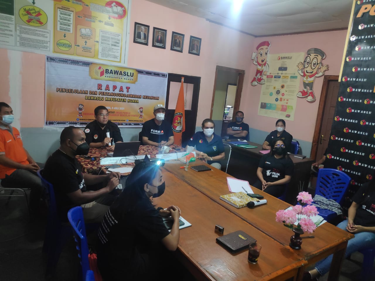 Staf Teknis Mengikuti Rapat Pelaporan dan Pertanggungjawaban Keuangan