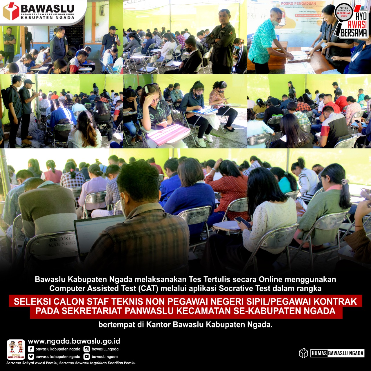 Ujian Staf Panwaslu Kecamatan