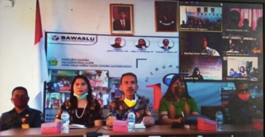 Bawaslu Kabupaten Ngada Mengikuti Bimtek Peliputan Dan Penulisan Berita