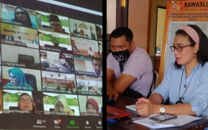 Rapat Konsolidasi Nasional Penegakan Hukum Pilkada Era New Normal