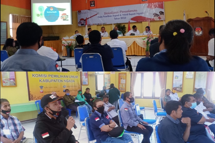 Bawaslu Kabupaten Ngada Mengikuti Sosialisasi Pencalonan Pada Pemilihan Bupati Dan Wakil Bupati Kabupaten Ngada Tahun 2020
