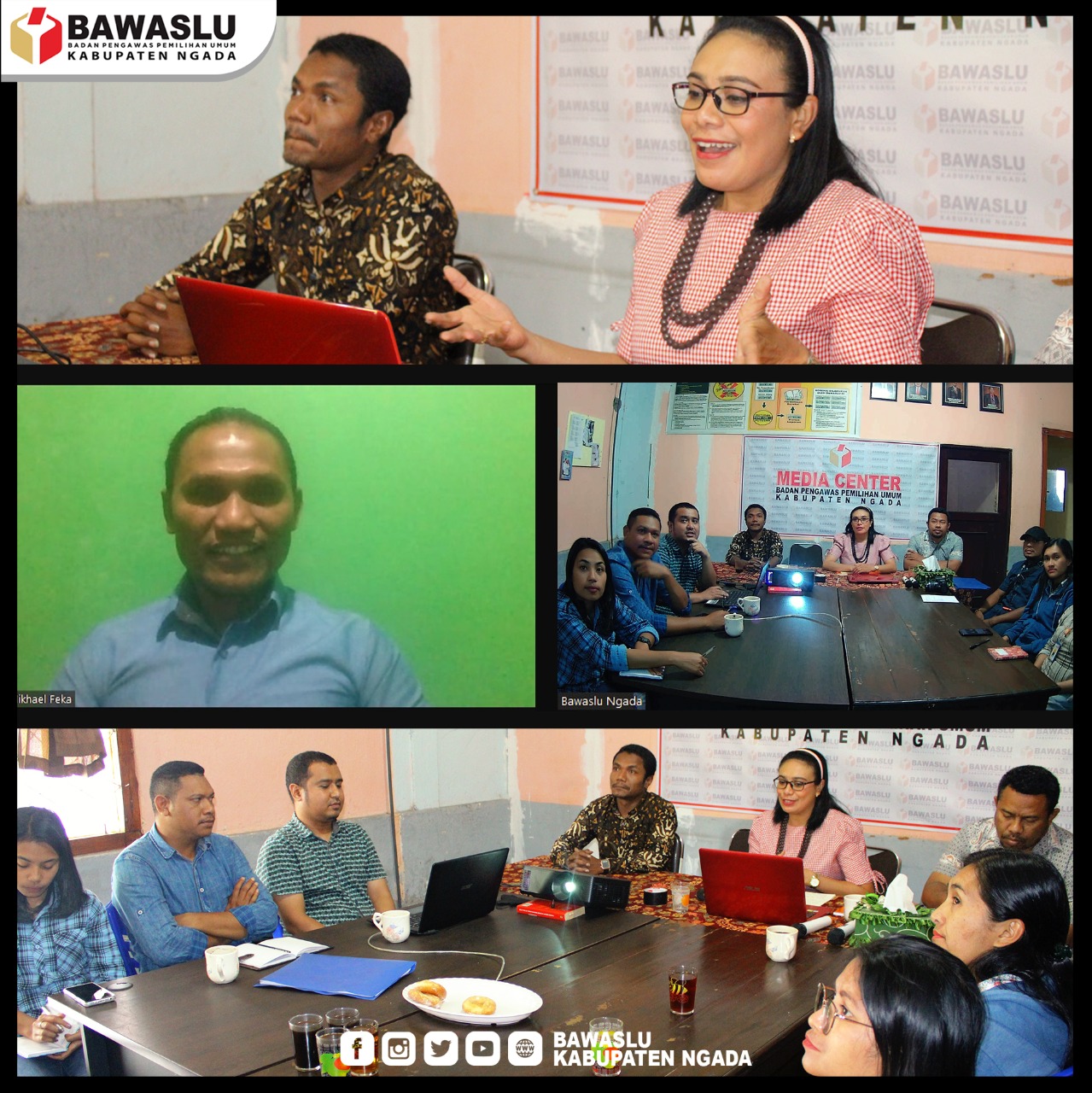 BAWASLU NGADA GELAR RAPAT PENINGKATAN KAPASITAS