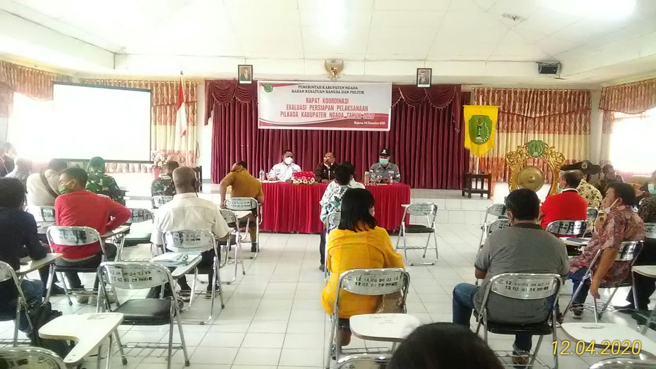 Perkuat Kesiapan Pilkada Ngada 2020, Bawaslu Mengikuti Rakor Evaluasi Pemilihan Kepala Daerah  