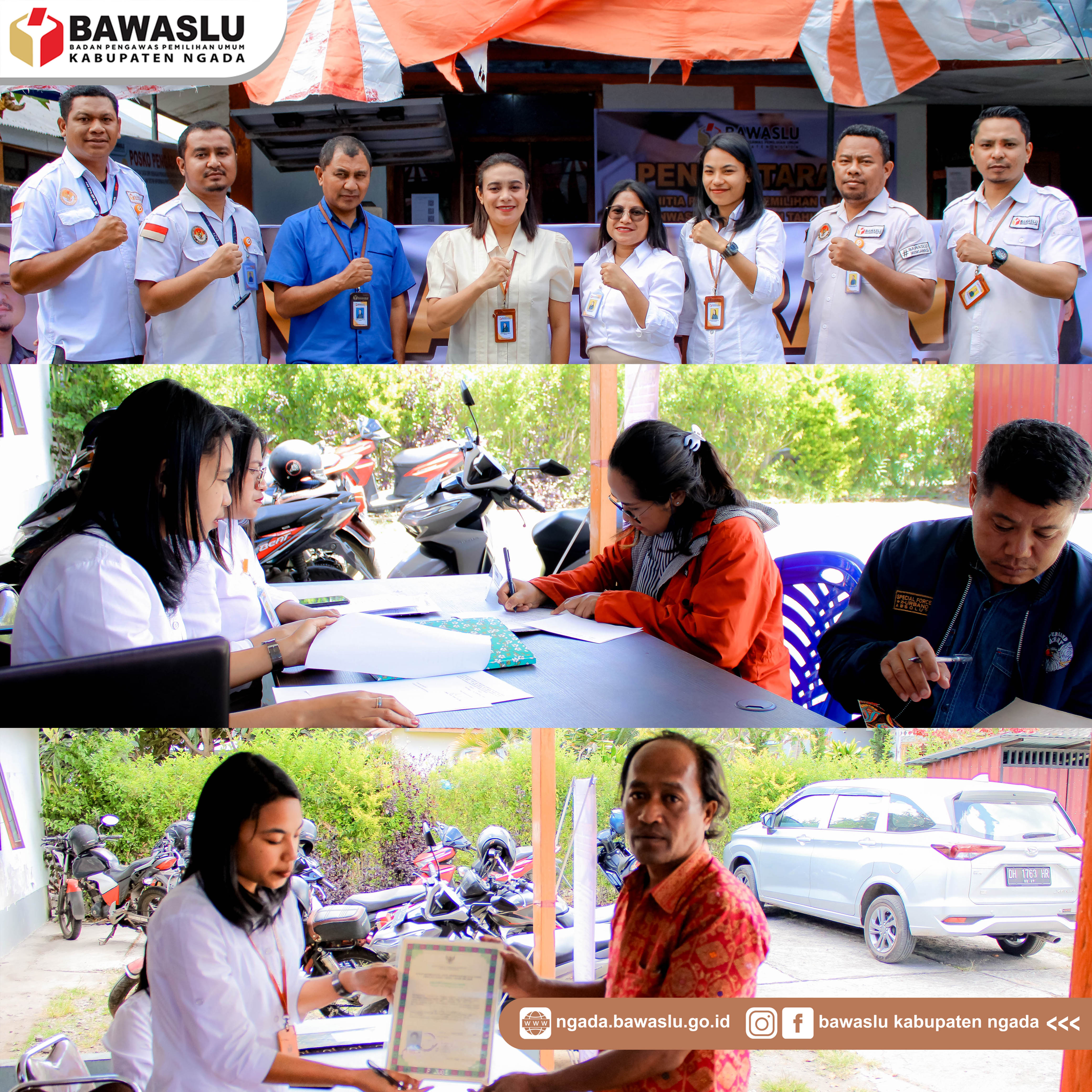 HARI KETIGA REKRUTMEN PANWASLU KECAMATAN