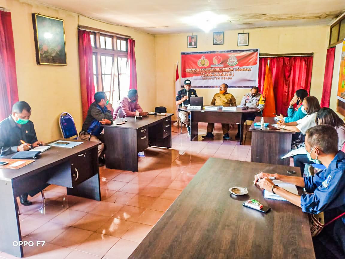 BAWASLU NGADA ADAKAN RAPAT KOORDINASI KEGIATAN SOSIALIASASI DI MASA KAMPANYE