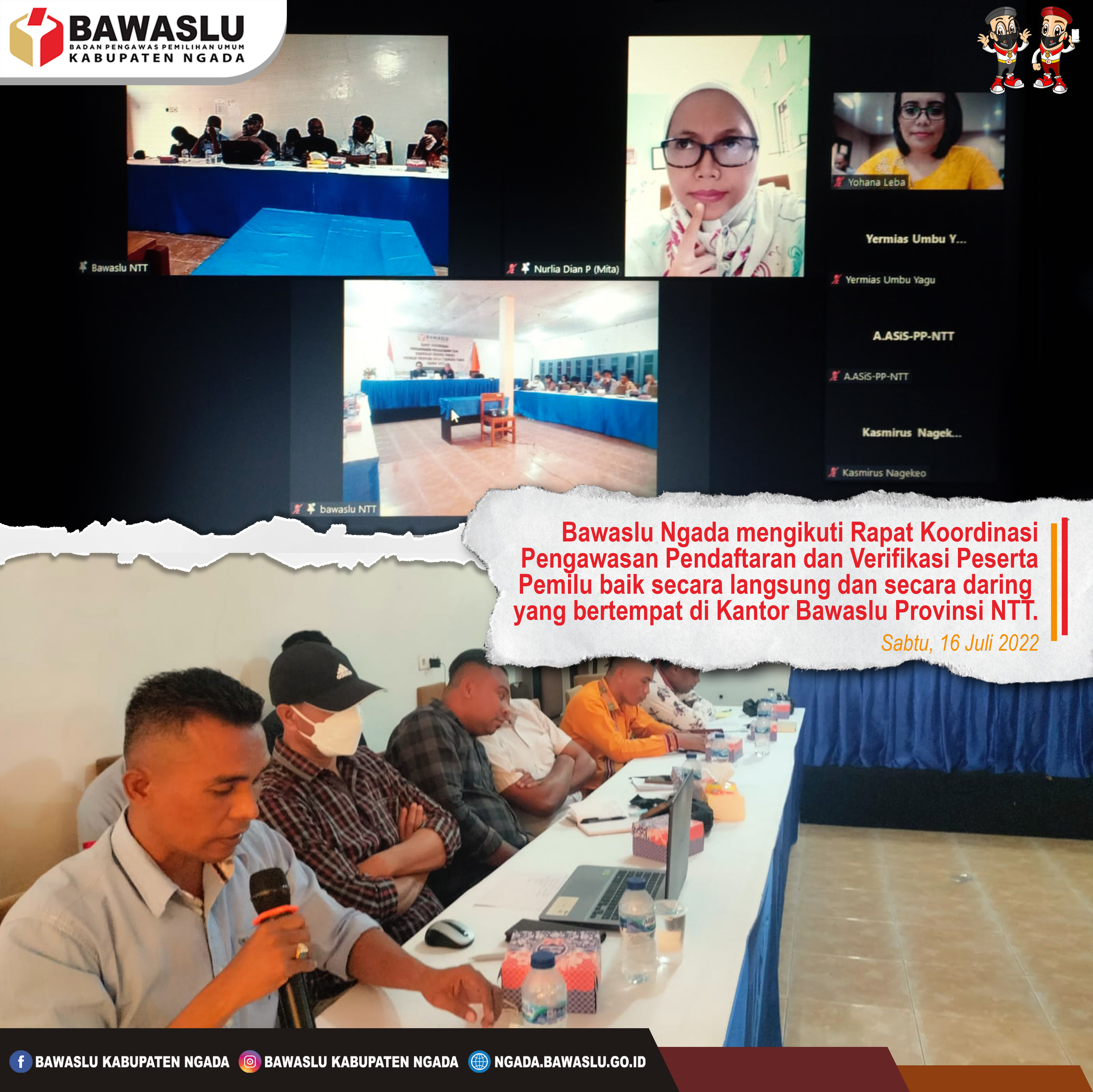 Rakor Pengawasan Verifikasi Parpol