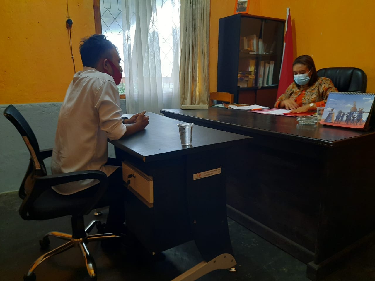 CALON PESERTA SEKOLAH KADER PENGAWASAN PARTISIPATIF IKUTI TES WAWANCARA