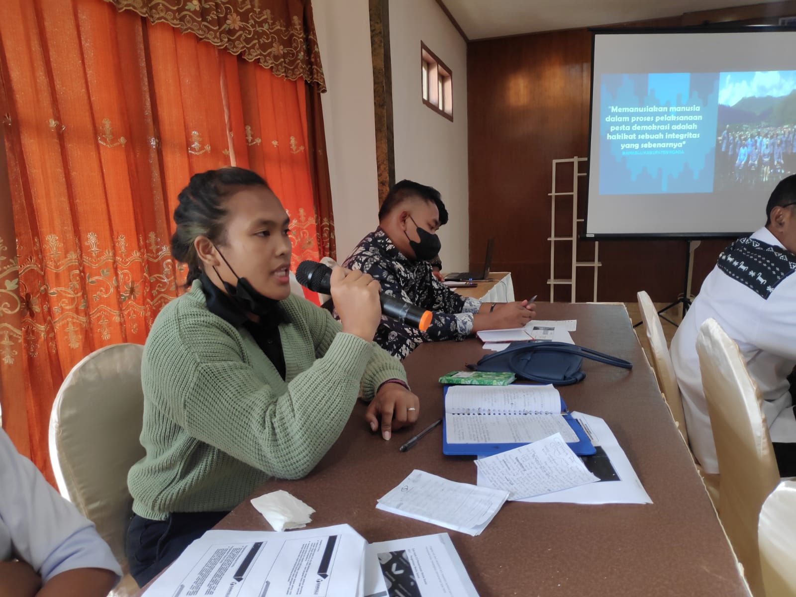 Tirza Bangga Jadi Peserta Sekolah Kader Pengawas Partisipatif Bawaslu RI