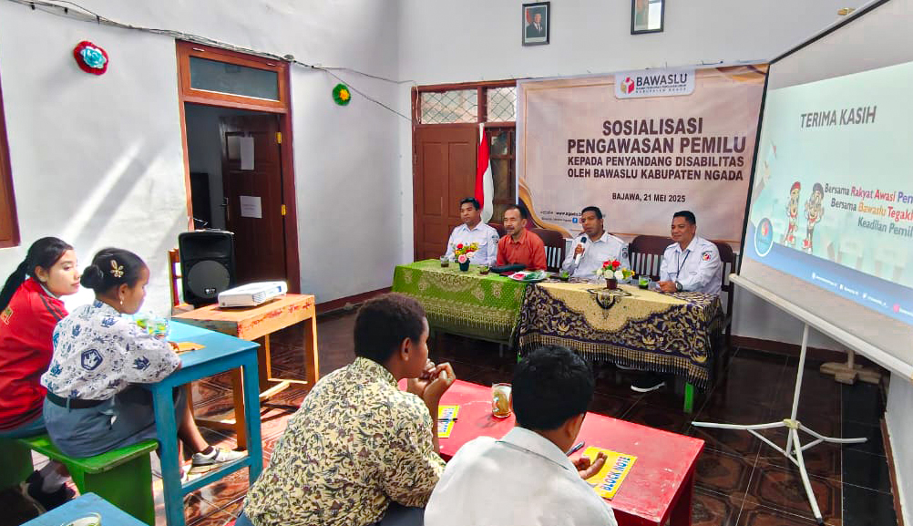 Bawaslu Sambangi Penyandang Disabilitas