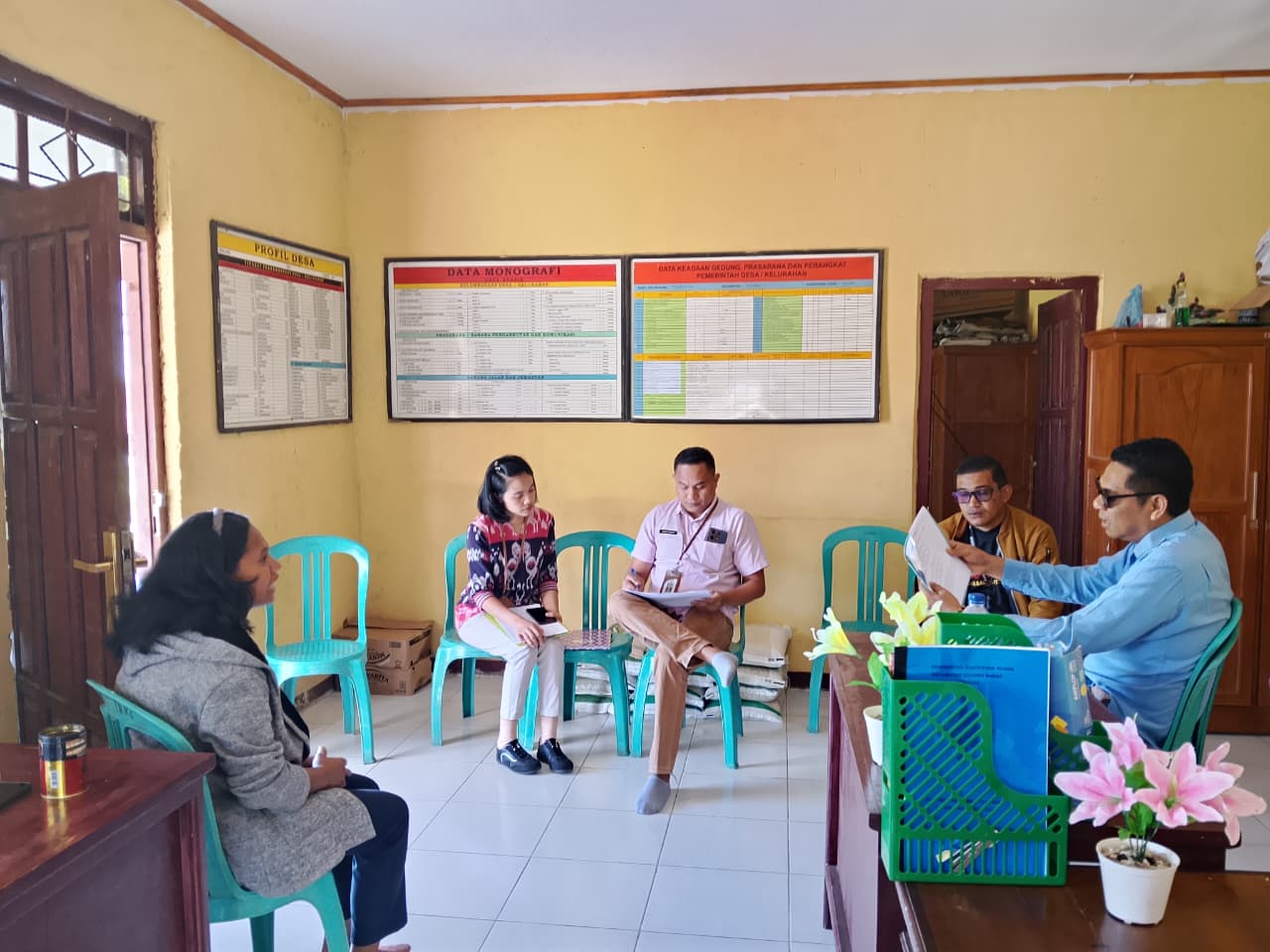 Bawaslu Ngada Awasi Pelaksanaan Coklit PDPB di Kecamatan Golewa Barat