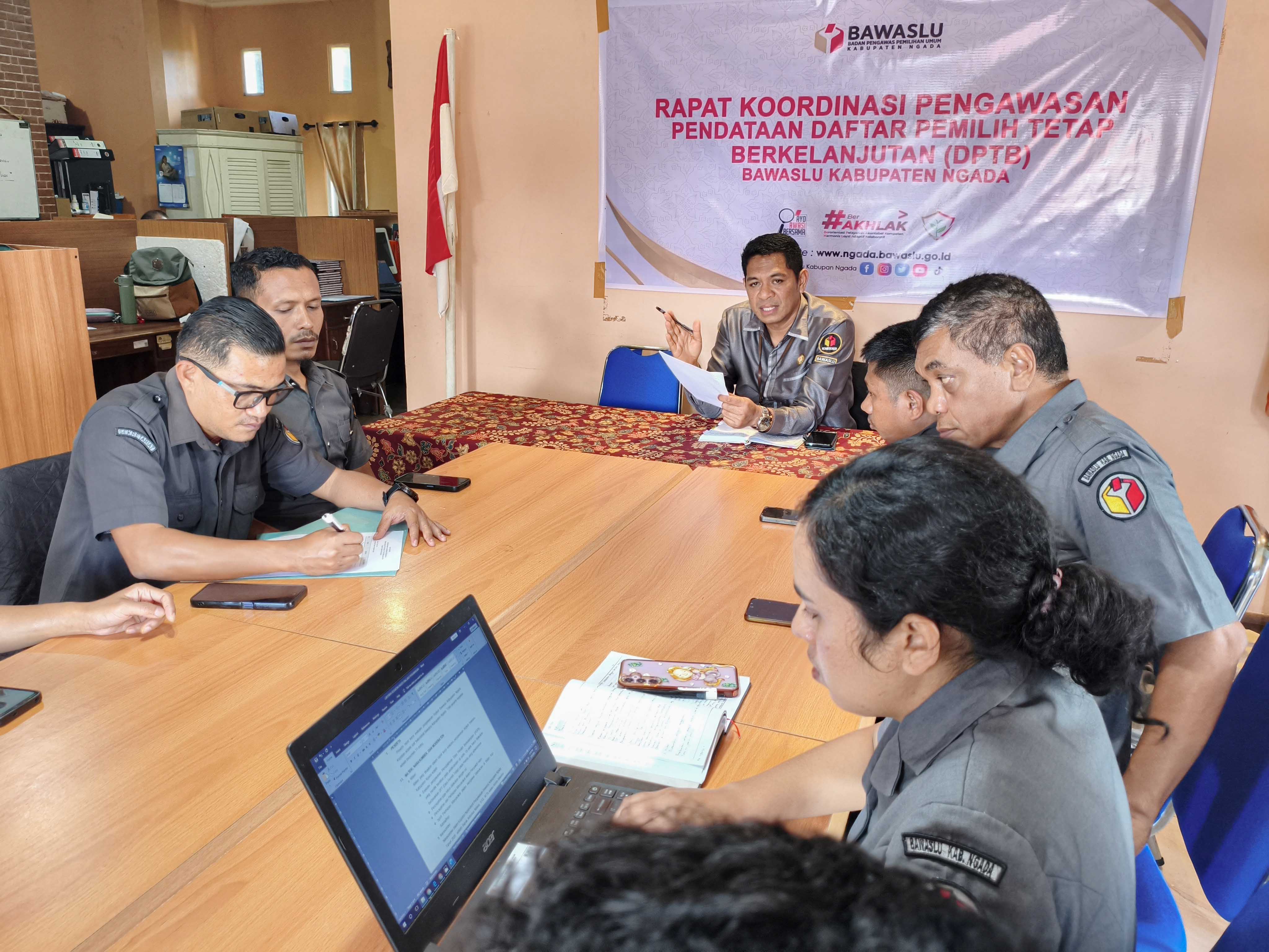 Pastikan Akurasi Data Pemilih, Bawaslu Ngada Bahas Pengawasan DPT Berkelanjutan