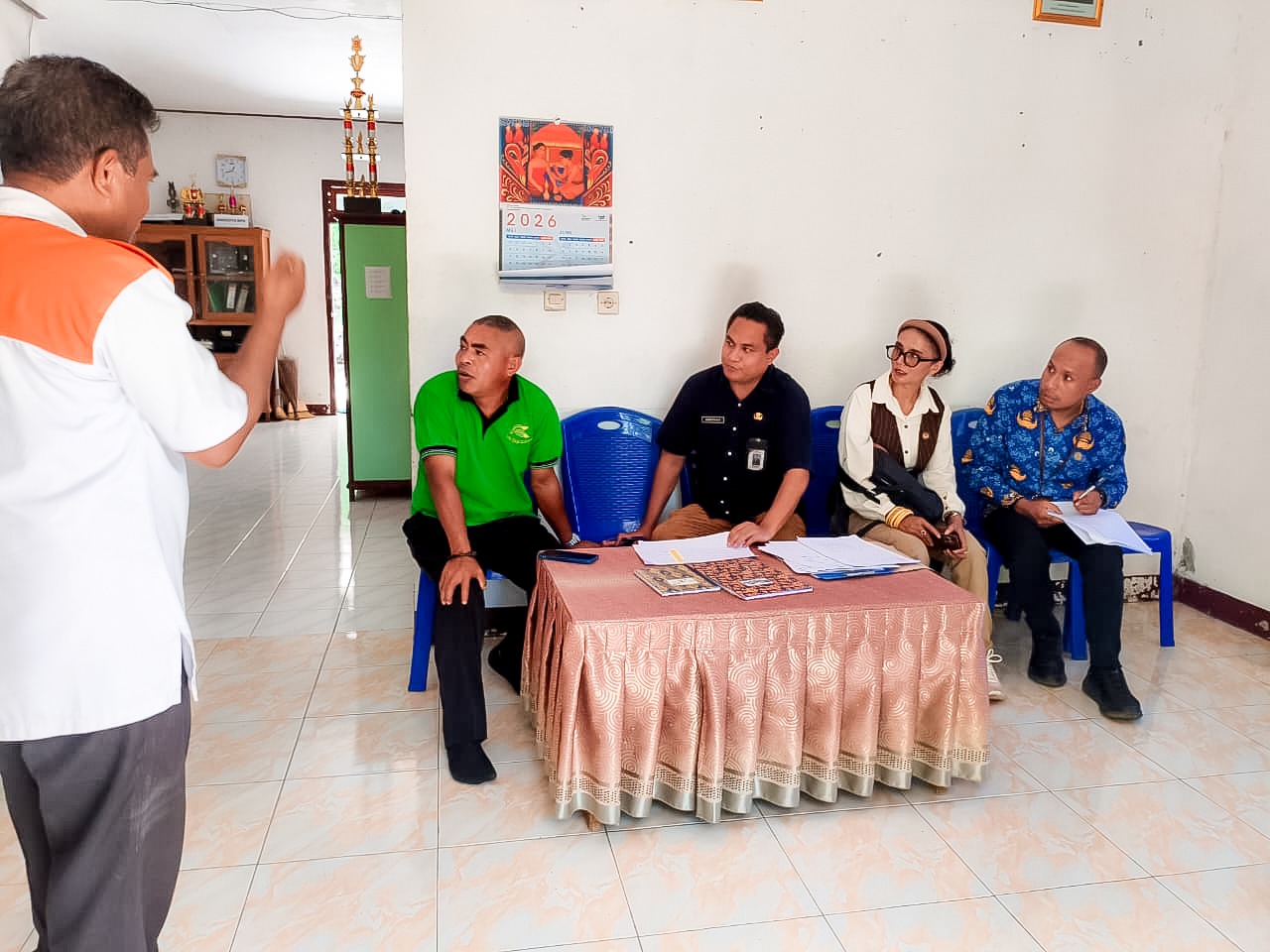 Wujudkan Data Pemilih yang Akurat dan Berkualitas, Bawaslu Ngada Awasi Coklit Terbatas PDPB di Kecamatan Inerie.