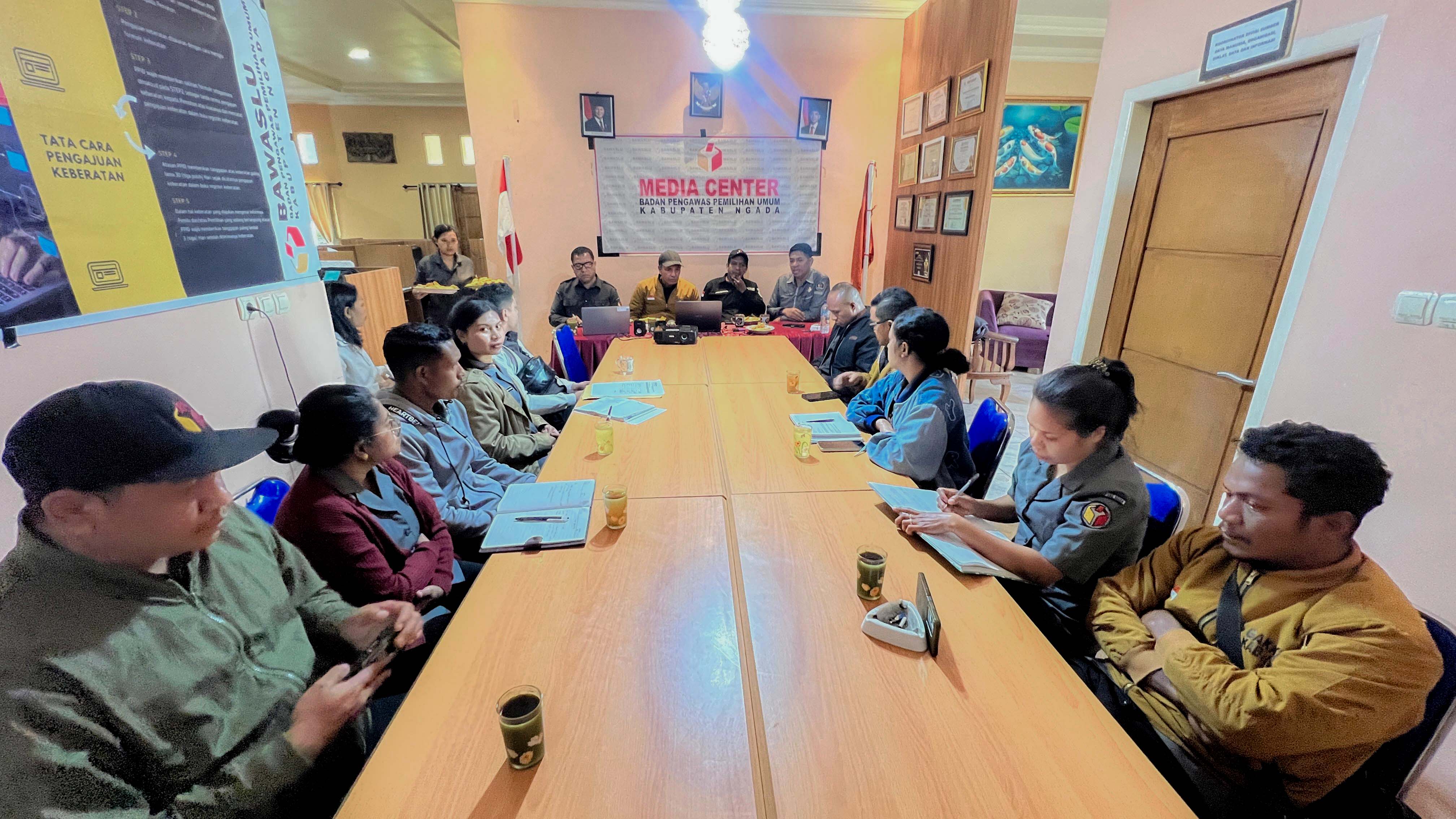 Bawaslu Ngada Gelar Rapat Penyusunan Rencana Kerja dan Anggaran Tahun 2026