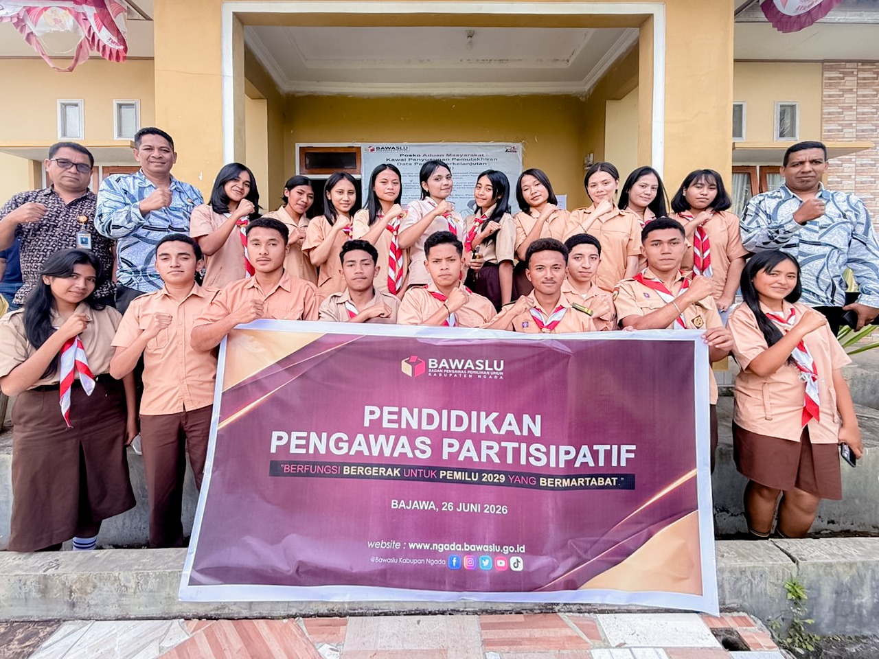 Bawaslu Ngada Gelar Pendidikan Pengawas Partisipatif 