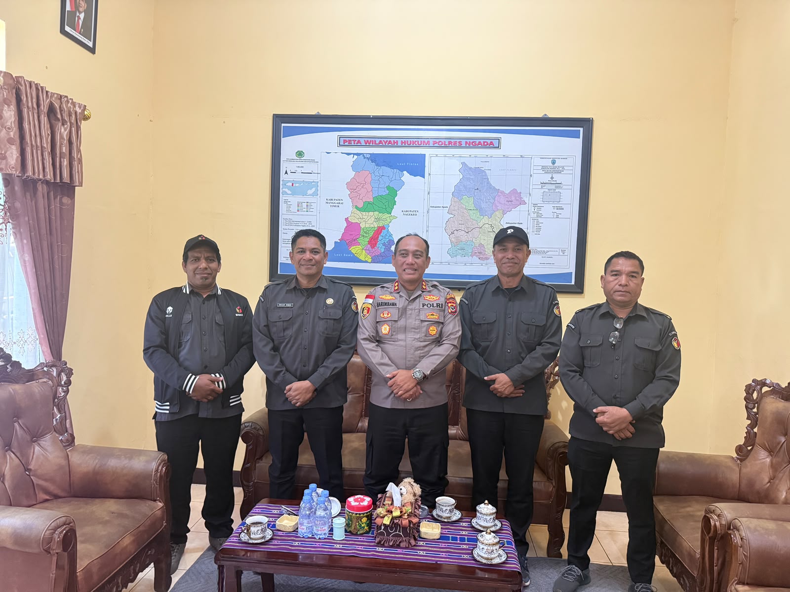 Bawaslu Ngada dan Polres Perkuat Sinergi Kawal Demokrasi yang Aman dan Berintegritas