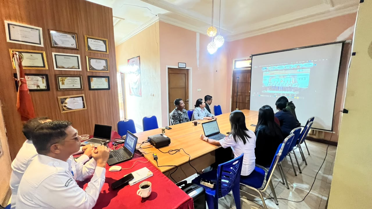 Bawaslu Ngada Ikuti Rapat Monev Dan Pelaporan Program Dan Anggaran Bawaslu Se-NTT