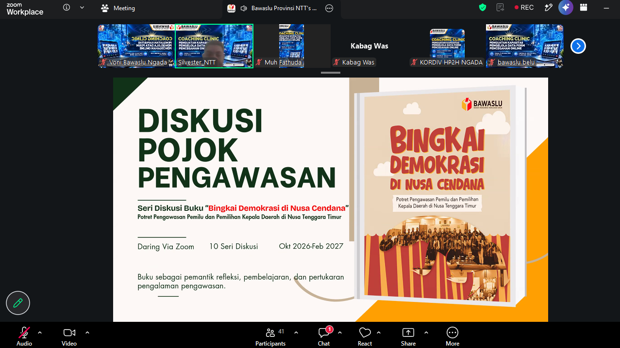 Rapat Persiapan Diskusi Pojok Pengawasan