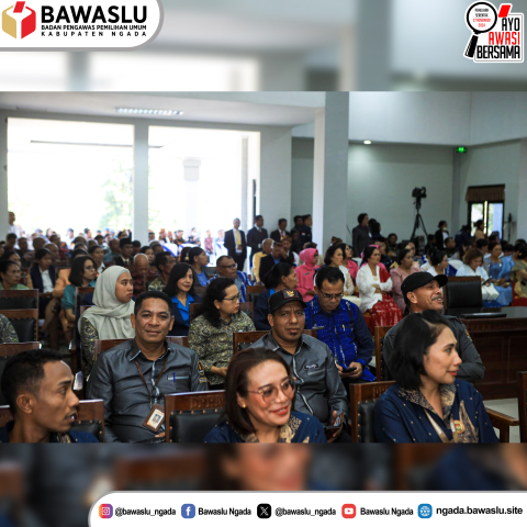 Bawaslu Ngada Hadiri Pelantikan DPRD