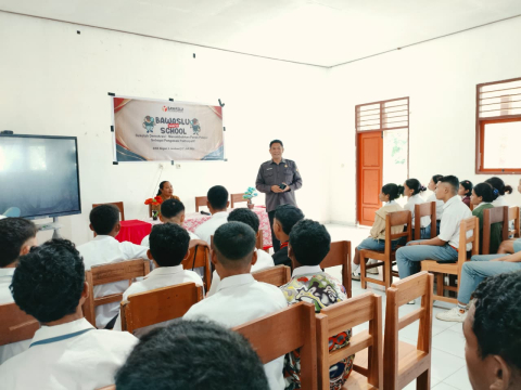 Bawaslu Kabupaten Ngada Goes to School di SMAN 2 Jerebuu