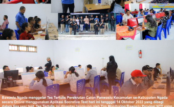 Pelaksanaan Tes Tertulis Calon Panwascam