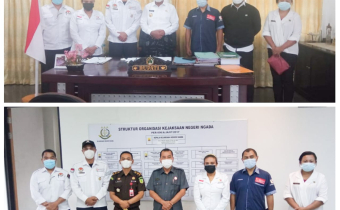 Bawaslu Ngada Melakukan Silaturahmi ke Kantor Bupati dan Kantor Kejaksaan Negeri Ngada