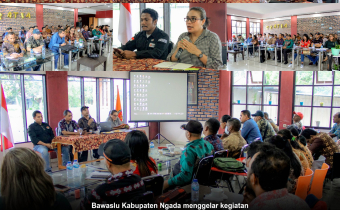 Rakor bersama 36 Panwaslu Kecamatan