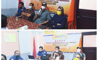 Staf Teknis mengikuti Rapat Pelaporan Anggaran