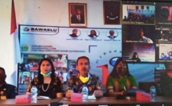 Bawaslu Kabupaten Ngada Mengikuti Bimtek Peliputan Dan Penulisan Berita