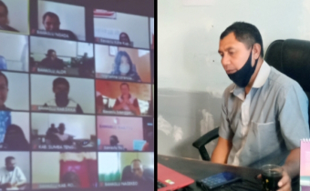 Bawaslu Ngada Mengikuti Sosialisai Hasil Evaluasi ZI Bawaslu Tahun 2019 dan Rencana Penyusunan Action Plan