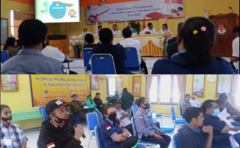 Bawaslu Kabupaten Ngada Mengikuti Sosialisasi Pencalonan Pada Pemilihan Bupati Dan Wakil Bupati Kabupaten Ngada Tahun 2020