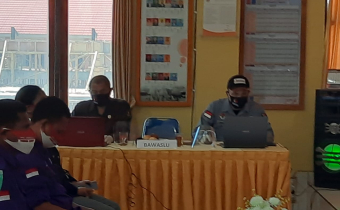 Bawaslu Ngada Mengawasi Rapat Pleno Terbuka Rekapitulasi DPHP dan  Penetapan DPS Pemilihan Bupati dan Wakil Bupati Ngada 2020