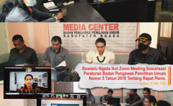 Sosialisasi Perbawaslu Nomor 5 Tahun 2018