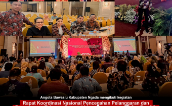 Rakornas Persiapan Pengawasan Pemutakhiran dan Penyusunan Daftar Pemilu 2024