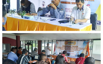 Bawaslu Ngada Gelar Bimtek Pungut Hitung bersama Panwascam se-Kabupaten Ngada