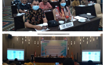 Bawaslu Ngada mengikuti kegiatan Rakernis Klasifikasi Data dan Informasi