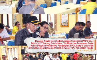 SOSIALISASI PKPU NOMOR 4 TAHUN 2022