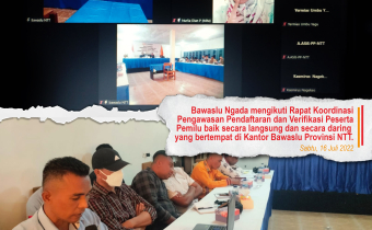 Rakor Pengawasan Verifikasi Parpol