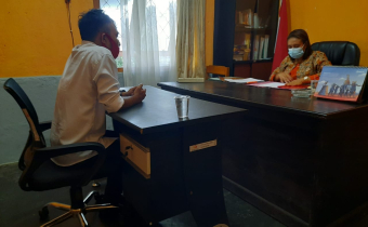 CALON PESERTA SEKOLAH KADER PENGAWASAN PARTISIPATIF IKUTI TES WAWANCARA