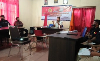 BAWASLU NGADA ADAKAN  RAPAT KOORDINASI PERSIAPAN PEMBENTUKAN PENGAWAS TPS BERSAMA PANWASCAM SE-KABUPATEN NGADA
