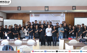 Rapat Kerja Teknis Penanganan Pelanggaran Pemilihan