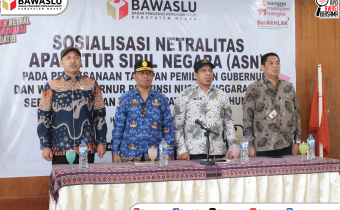 Sosialisasi Netralitas ASN, Bawaslu tekankan ASN Harus Jaga Netralitas